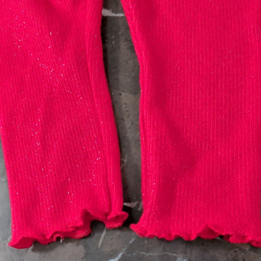 Red Ruffled Toddler Outfit - Picture 4 of 5